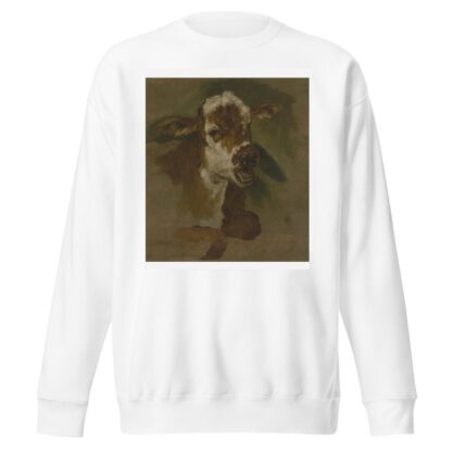 Cattle head by Adriaen van de Velde Sweatshirt
