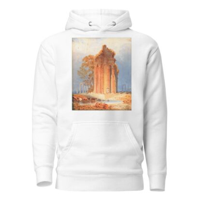 Cattle Watering by Corinthian Columns by Copley Fielding Hoodie