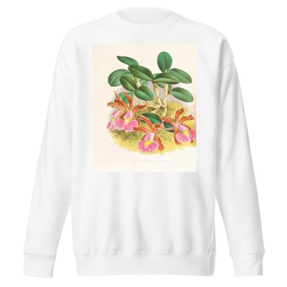 Cattleya schilleriana by Jean Jules Linden Sweatshirt