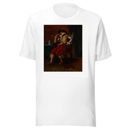 Cavalier Smoking by Adolphe-Alexandre Lesrel T-Shirt