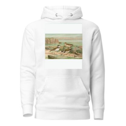 Charadrius dubius Scop by Johann Friedrich Naumann Hoodie