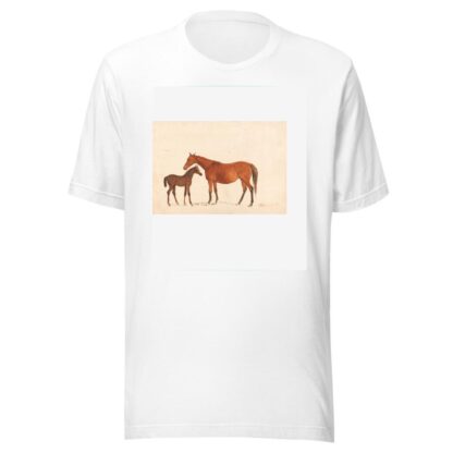 Chestnut Mare and Foal by Sawrey Gilpin T-Shirt