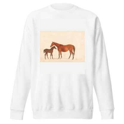 Chestnut Mare and Foal by Sawrey Gilpin Sweatshirt