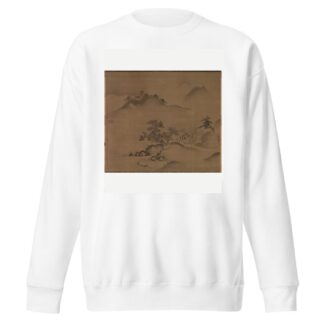 Chinese Landscape by Kano Chikanobu Sweatshirt