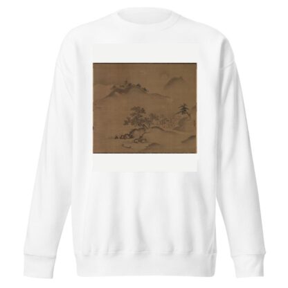 Chinese Landscape by Kano Chikanobu Sweatshirt
