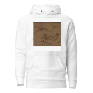 Chinese Landscape by Kano Chikanobu Hoodie