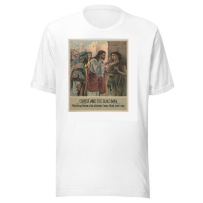 Christ and the blind man by Harris, Jones & Co T-Shirt