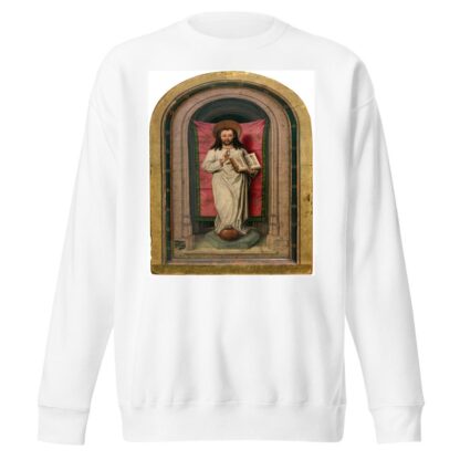 Christ Salvator Mundi by Master of 1499 Sweatshirt