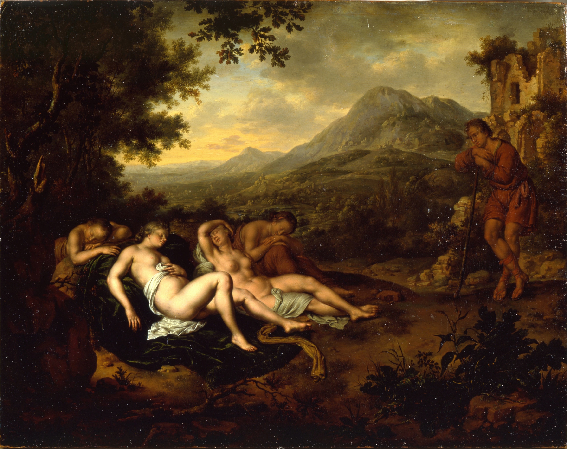 Cimon and Iphigenia by Willem Van Mieris