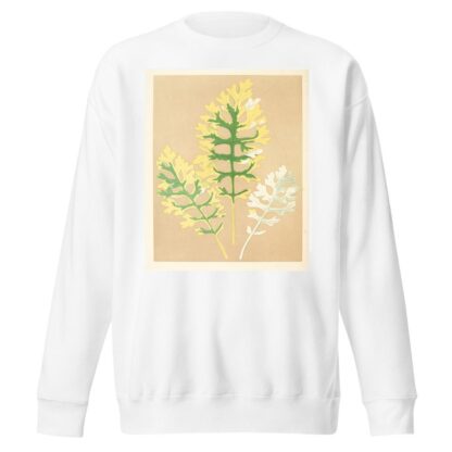 Cineraria Maritima Fairbairnianum by Edward Joseph Lowe Sweatshirt