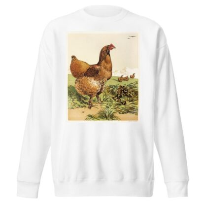 Cinnamon Cochin Hen by Harrison Weir Sweatshirt