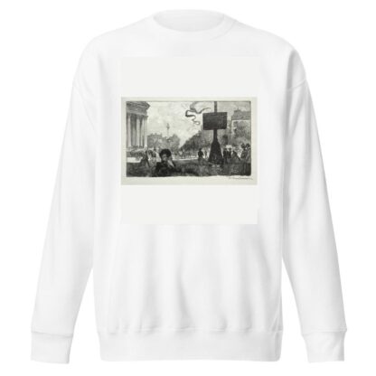 Coin de la Rue Royale by Auguste Louis Lepère Sweatshirt