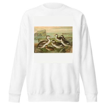 Colymbus cristatus, Grosser Lappentaucher. by Johann Friedrich Naumann Sweatshirt