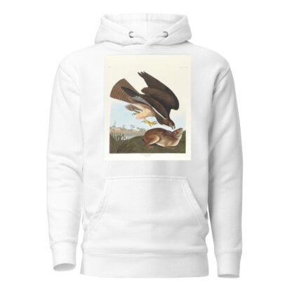 Common buzzard by John James Audubon Hoodie