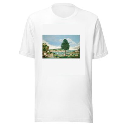 Composite Harbor Scene with Castle by Jurgan Frederick Huge T-Shirt