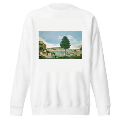 Composite Harbor Scene with Castle by Jurgan Frederick Huge Sweatshirt