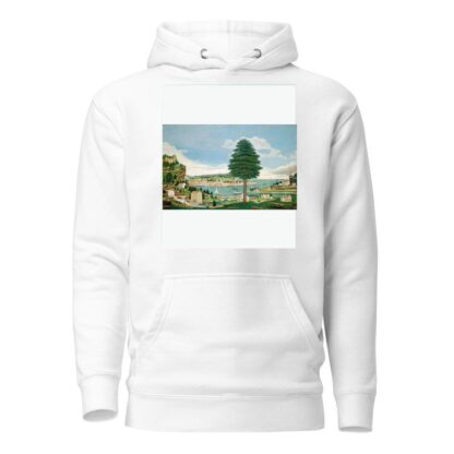 Composite Harbor Scene with Castle by Jurgan Frederick Huge Hoodie