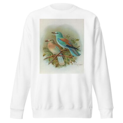Coracias garrula by Johann Friedrich Naumann Sweatshirt