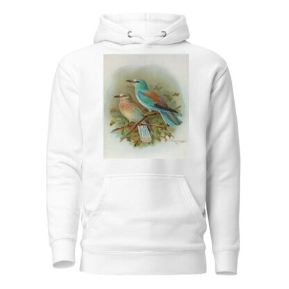 Coracias garrula by Johann Friedrich Naumann Hoodie