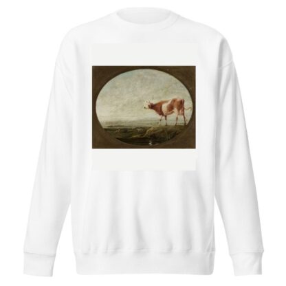 Cow in the pasture by François Ryckhals Sweatshirt