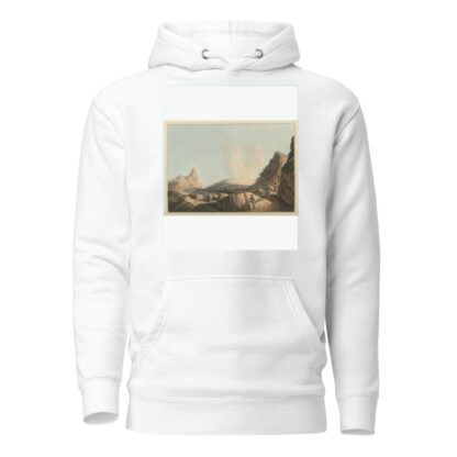 Crater in the Island of Stromboli by Luigi Mayer Hoodie