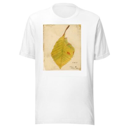 Crumpled and Withered Leaf Edge Mimicking Caterpillar by Emma Beach Thayer T-Shirt