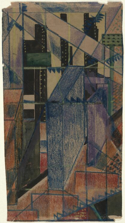 Cubist Design by Paul Gaulois Sweatshirt