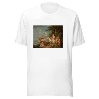 Cupids at play by Johann Albrecht Friedrich Rauscher T-Shirt