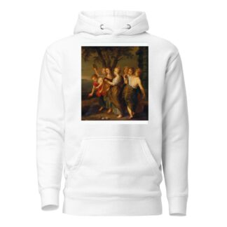 Dancing Graces by Flemish School Hoodie