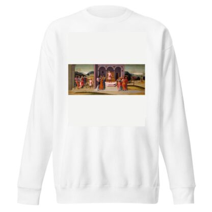 Daniel Saving Susanna, the Judgment of Daniel, and the Execution of the Elders by Master of Apollo and Daphne Sweatshirt