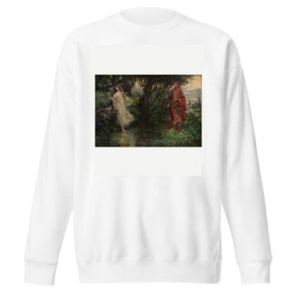 Dante and Beatrice by Salvatore Postiglione Sweatshirt