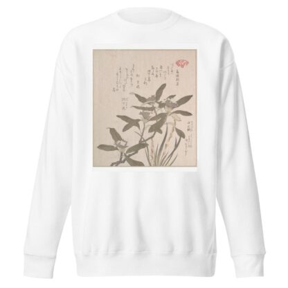 Daphne odora and Mojisuri-so by Kubo Shunman Sweatshirt