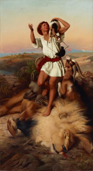 David’s first victory by William Strutt