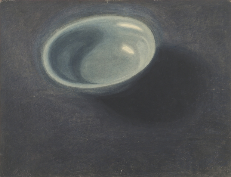De blauwe teil by Léon Spilliaert