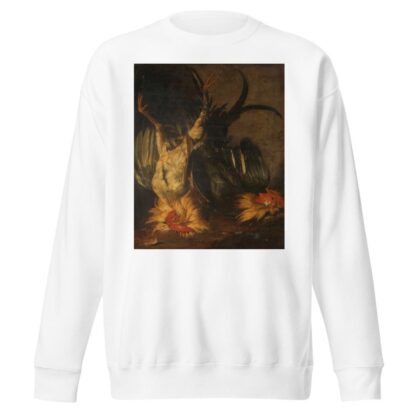 Dead roosters by Christoffel Puytlinck Sweatshirt