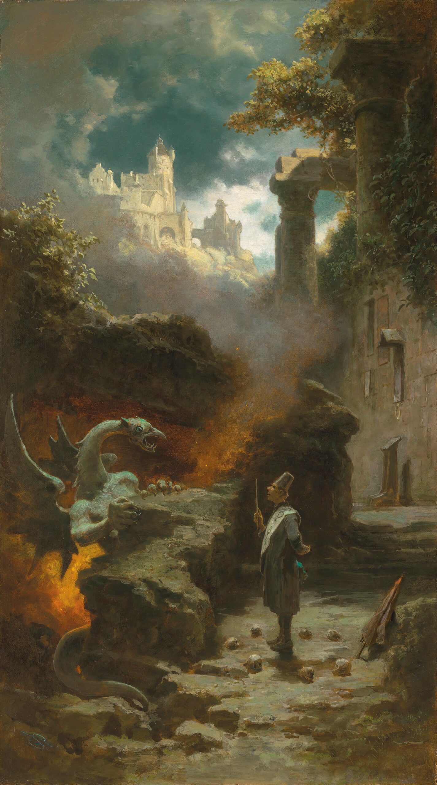 Der Hexenmeister by Carl Spitzweg