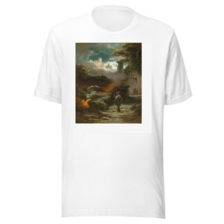 Der Hexenmeister by Carl Spitzweg T-Shirt