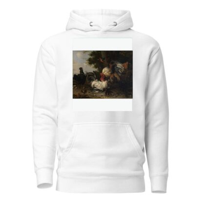Der Krieg im Hühnerhof by Melchior de Hondecoeter Hoodie