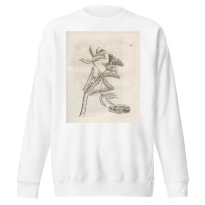 Der Raupen wunderbare Verwandelung und sonderbare Blumen-Nahrung Pl.060 by Maria Sibylla Merian Sweatshirt