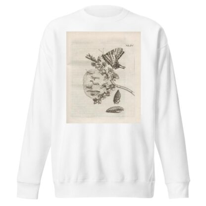 Der Raupen wunderbare Verwandelung und sonderbare Blumen-Nahrung Pl.095 by Maria Sibylla Merian Sweatshirt