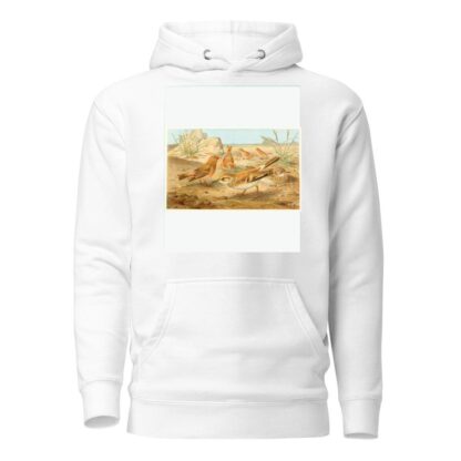 Desert Finch and Desert Lark by Anonymous Hoodie