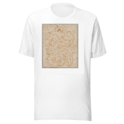 Design for a Frieze with a Putto and Acanthus Leaves by Giulio Romano T-Shirt