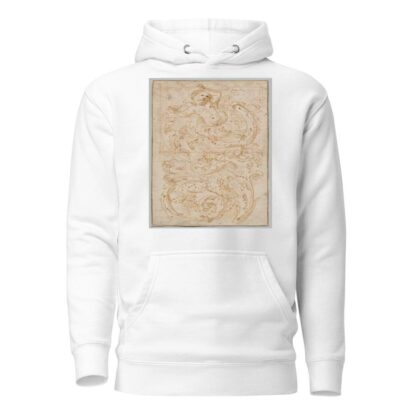 Design for a Frieze with a Putto and Acanthus Leaves by Giulio Romano Hoodie