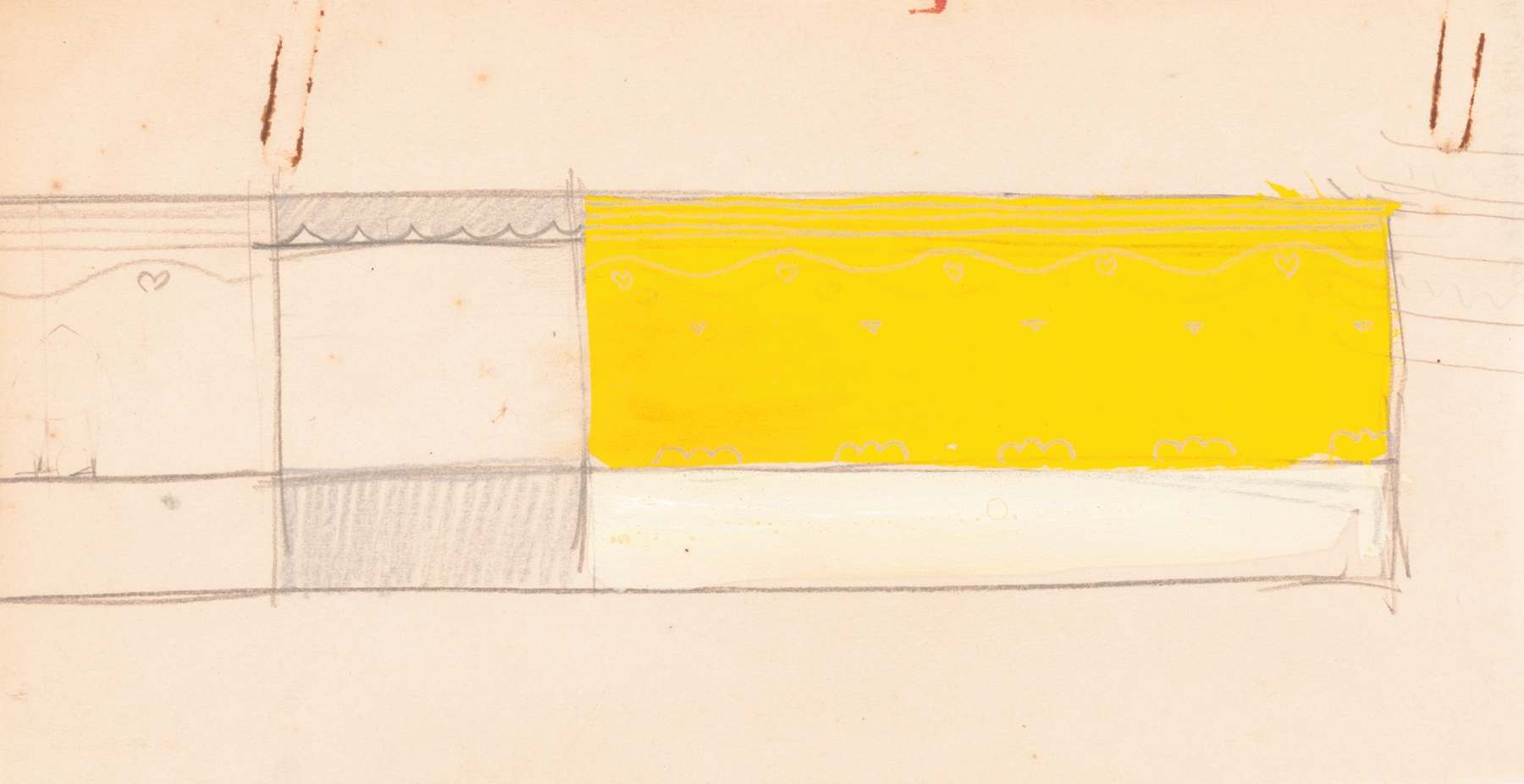 Designs for restaurant and bar interiors with curving bars and stairways.] [Sketches for bars and restaurants by Winold Reiss