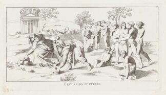 Deucalion et Pyrrha by Giulio Romano