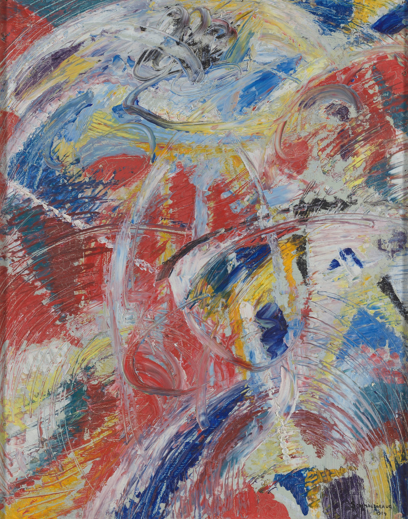Development of a Theme in Red: Carnival by Jules Schmalzigaug