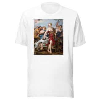 Diana and Her Nymphs Departing For The Hunt by Peter Paul Rubens T-Shirt