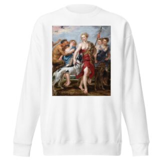 Diana and Her Nymphs Departing For The Hunt by Peter Paul Rubens Sweatshirt