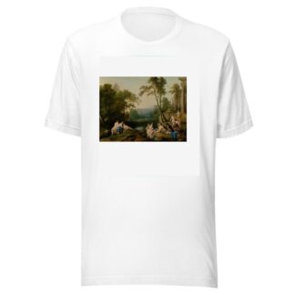 Diana and Her Nymphs in a Landscape by Laurent de la Hyre T-Shirt