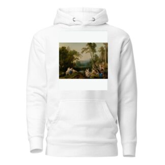 Diana and Her Nymphs in a Landscape by Laurent de la Hyre Hoodie